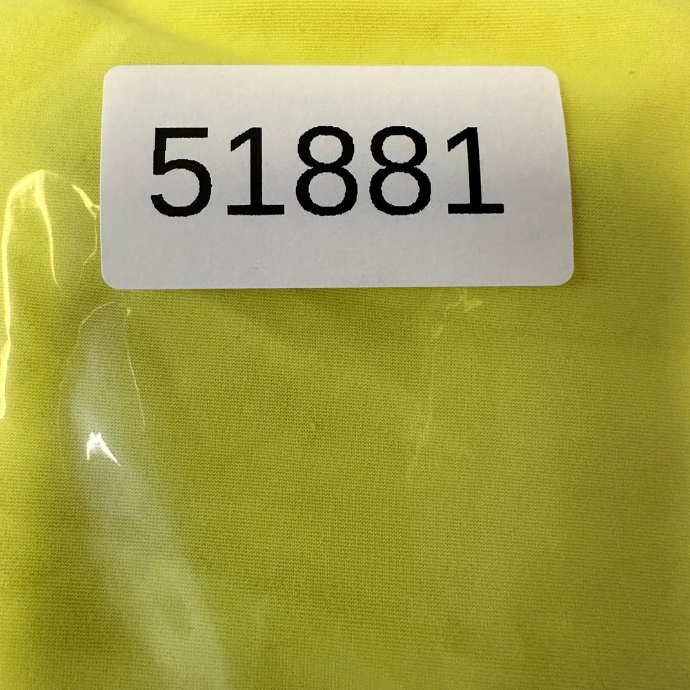 Lululemon Tank Top Womens Size 6 Neon Yellow Mesh Back Athletic Running Stained - Picture 7 of 7